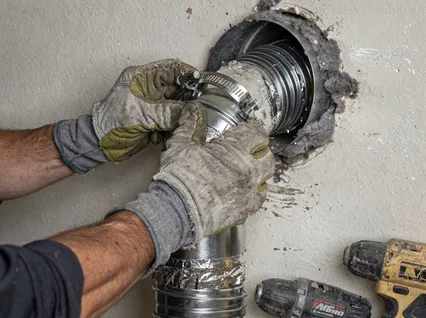 Dryer Vent Hose Installation in Foxborough
