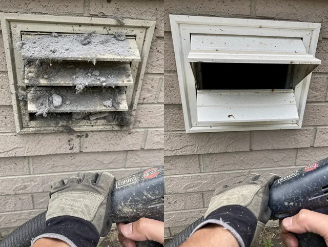 Professional dryer exhaust vent cleaning by Foxborough Dryer Vent Cleaning in Foxborough