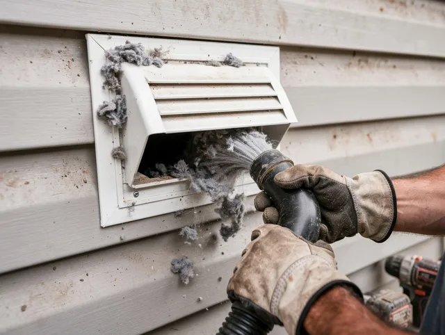 Professional dryer vent cleaning by Foxborough Dryer Vent Cleaning in Foxborough