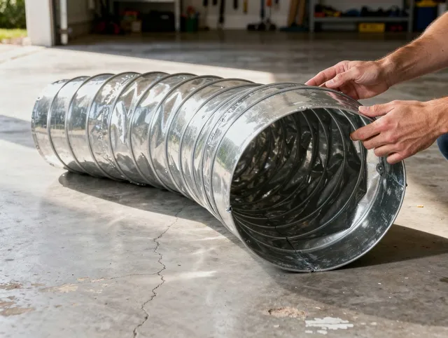 Foxborough Dryer Vent Cleaning specialist using advanced equipment for thorough duct cleaning in Foxborough
