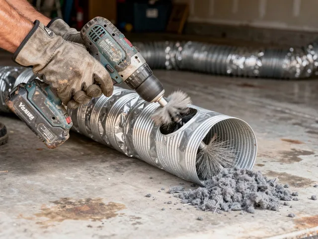 Professional duct cleaning by Foxborough Dryer Vent Cleaning in Foxborough
