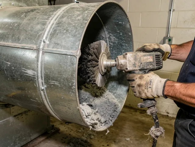 Industrial-grade dryer vent cleaning by Foxborough Dryer Vent Cleaning in Foxborough